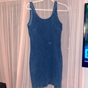 Denim dress